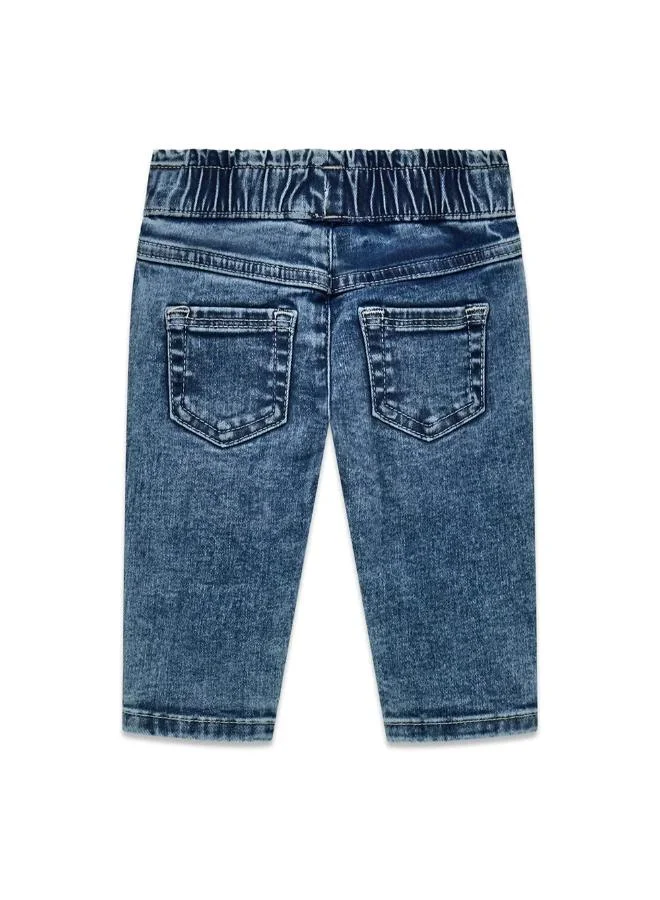 Guess Kids Paper Bag Regular Stretch Denim Pants