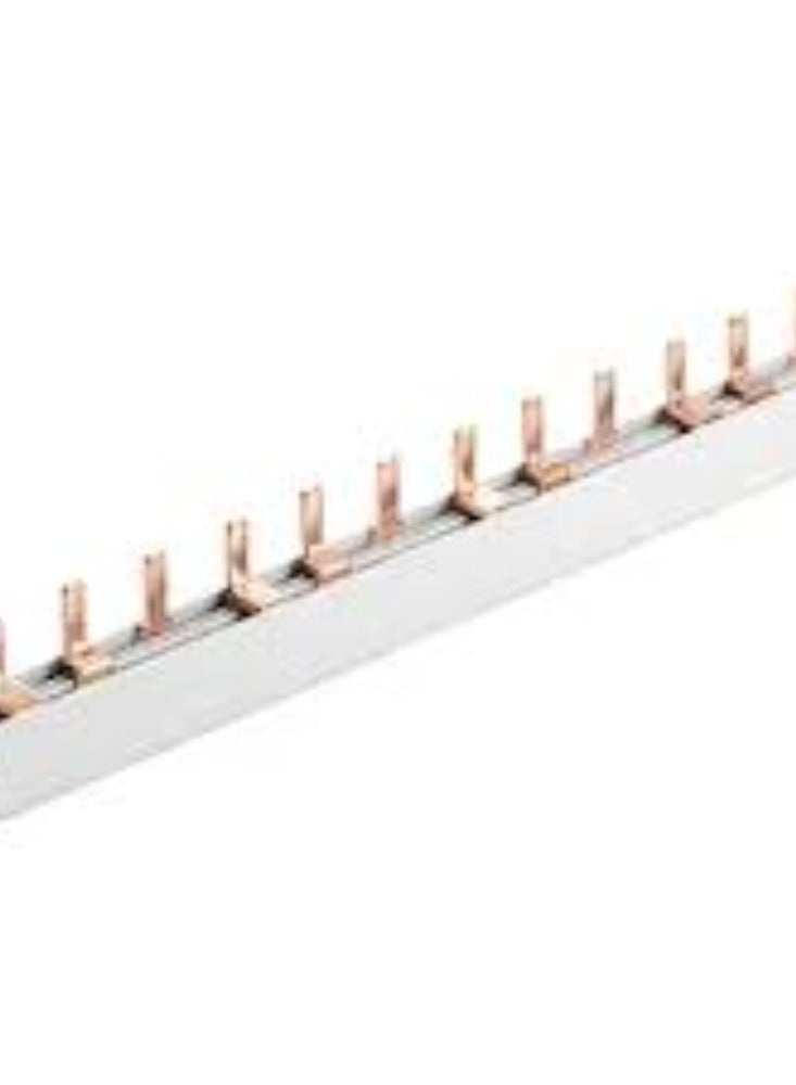 KNP KNP 4-pole copper busbar (pin type) is an essential component used in electrical distribution systems for efficient power distribution and connectivity.  - Image 3