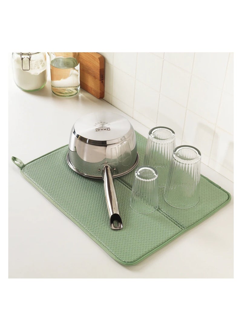 Selecto Hub Dish Drying Mat Green 44x36 cm - Image 1