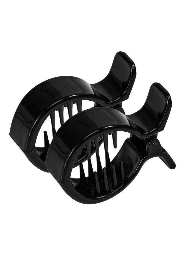 Beaupretty Hair Jaw Clips Large Fish Hair Claw Clips Ponytail Holder For Women Ladies (2Pcs) - Image 1
