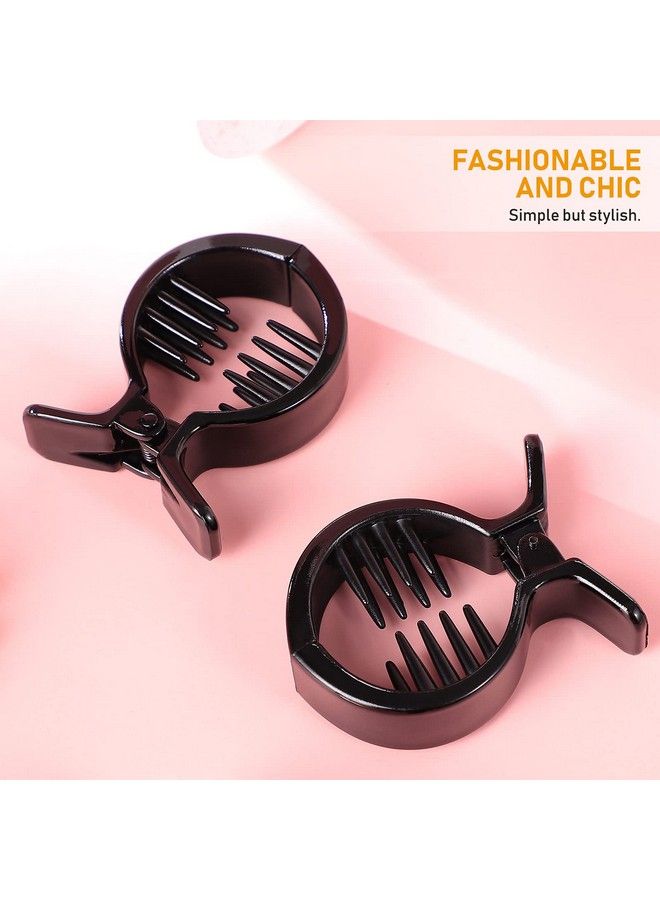 Beaupretty Hair Jaw Clips Large Fish Hair Claw Clips Ponytail Holder For Women Ladies (2Pcs) - Image 4