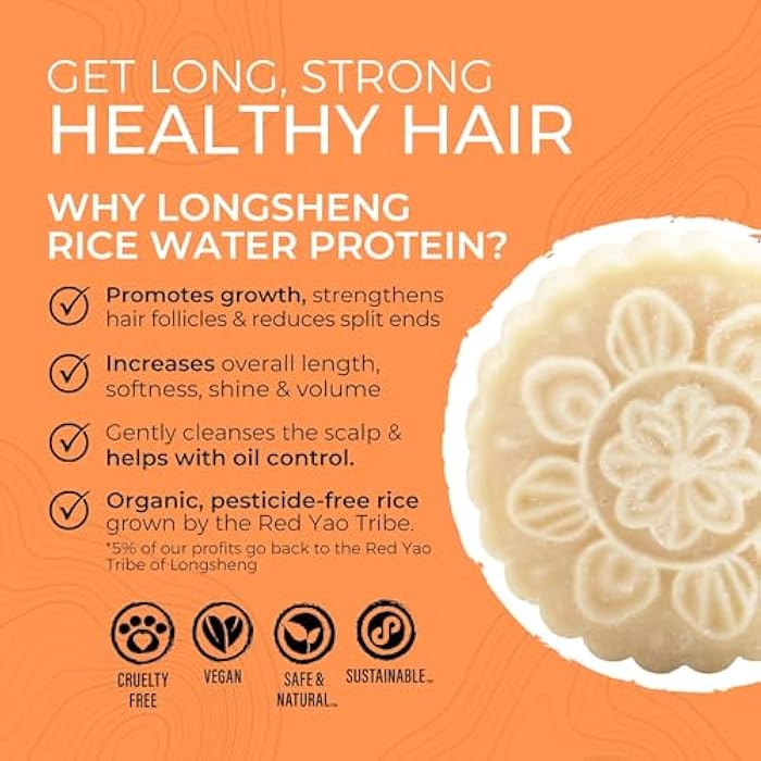 Viori The Foundation Bundle - Citrus Yao Shampoo and Conditioner Set with Bamboo Holder - Rice Water Shampoo Bar and Conditioner Bar - Sulfate-Free, Vegan and Organic - Best for Normal to Oily Hair - Image 2