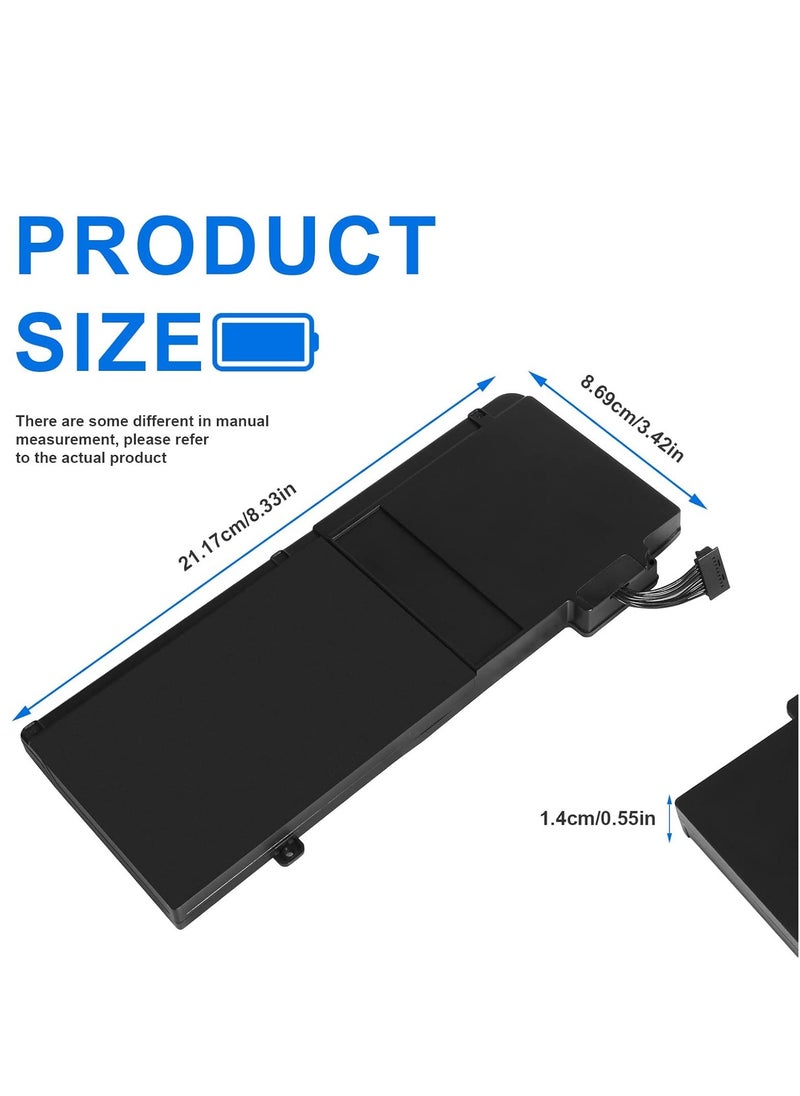 Generic Replacement Laptop Battery A1278 A1322 for MacBook Pro 13-inch A1322 A1278 Mid 2009 Mid 2010 Early 2011 Late 2012 10.95V 63.5Wh 6-Cell  - Image 2