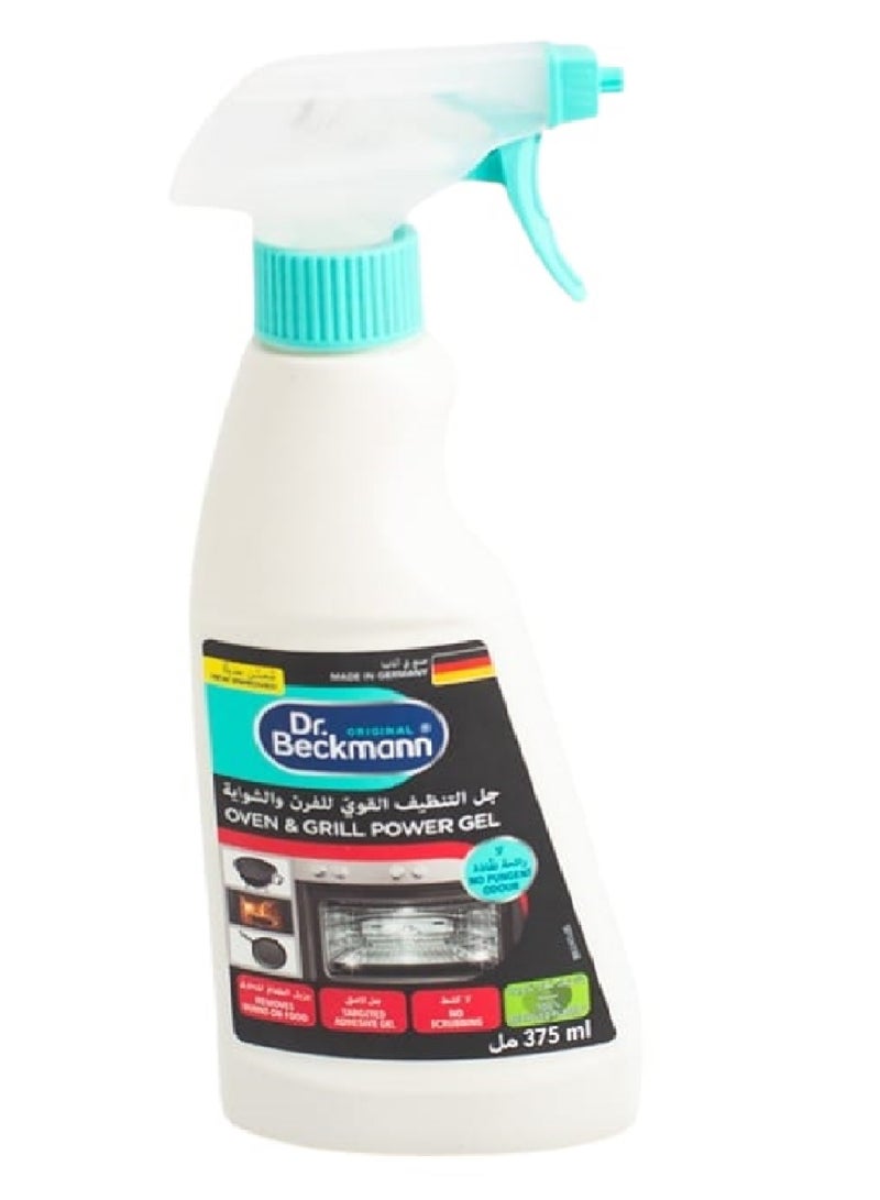Dr. Beckmann Oven & BBQ Cleaner Gel removers Burnt - On Food 375Ml