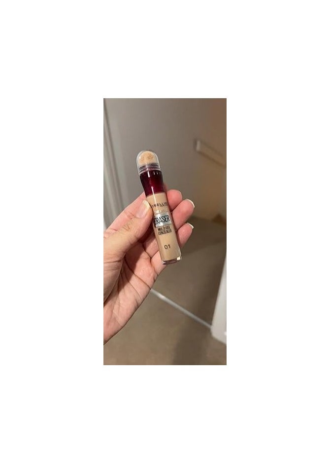 MAYBELLINE NEW YORK - Instant Anti-Age  Eraser Multi-Use Concealer - 01 Light - 6.8ml - Image 1