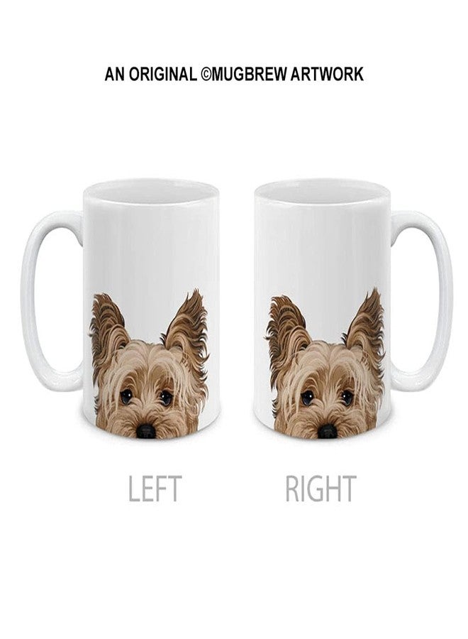 MUGBREW Yorkshire Terrier Dog Ceramic Coffee Mug Tea Cup, 11 OZ - Image 3
