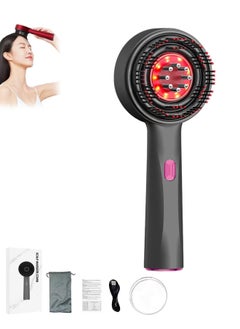 XiuWoo 2 in 1Hair Massager Hair Oil Applicator, Portable Smart Scalp Hairbrush, Multifunctional Electric Scalp Massage Comb, Hair Brushes for Hair Growth IPX7 Waterproof Oil Dispens  - Image 1