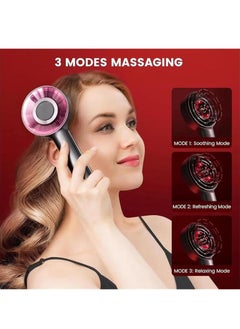 XiuWoo 2 in 1Hair Massager Hair Oil Applicator, Portable Smart Scalp Hairbrush, Multifunctional Electric Scalp Massage Comb, Hair Brushes for Hair Growth IPX7 Waterproof Oil Dispens  - Image 2