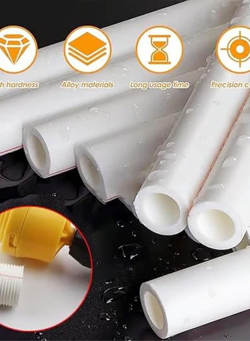 GGOOT Electric Drill Modified Water Pipe Threader，Pipe Threader Kit,Pvc Pipe Threader, Pipe Threading Tool High Performance Hardware Tools,Reusable Plastic Pipe Round Die, With 3 Dies,1/2", 3/4", 1", Inch - Image 5