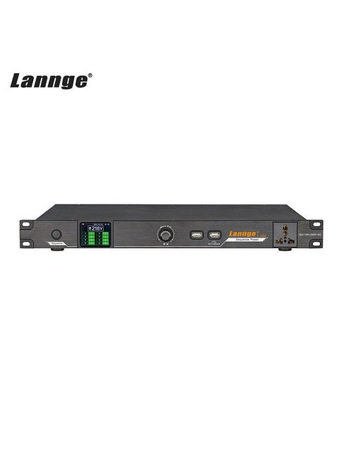 T-1300 8-Channel Intelligent Power Sequence Controller Universal Time Sequencer Controller 8 Controllable Outputs 1 Auxiliary Output With Lcd Touchscreen Supply Voltage Ac100-240V