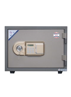 LGSafe LG37E4 Fireproof Safe Box - Anti-Burglar Home and Office Safe with a Removable Shelf, Digital Keypad and Dual Locks  (H37 x W49 x D41 CM, 60KG) - Made in Vietnam