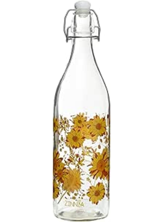 Zinnia Sunflowers 1L Water Bottle