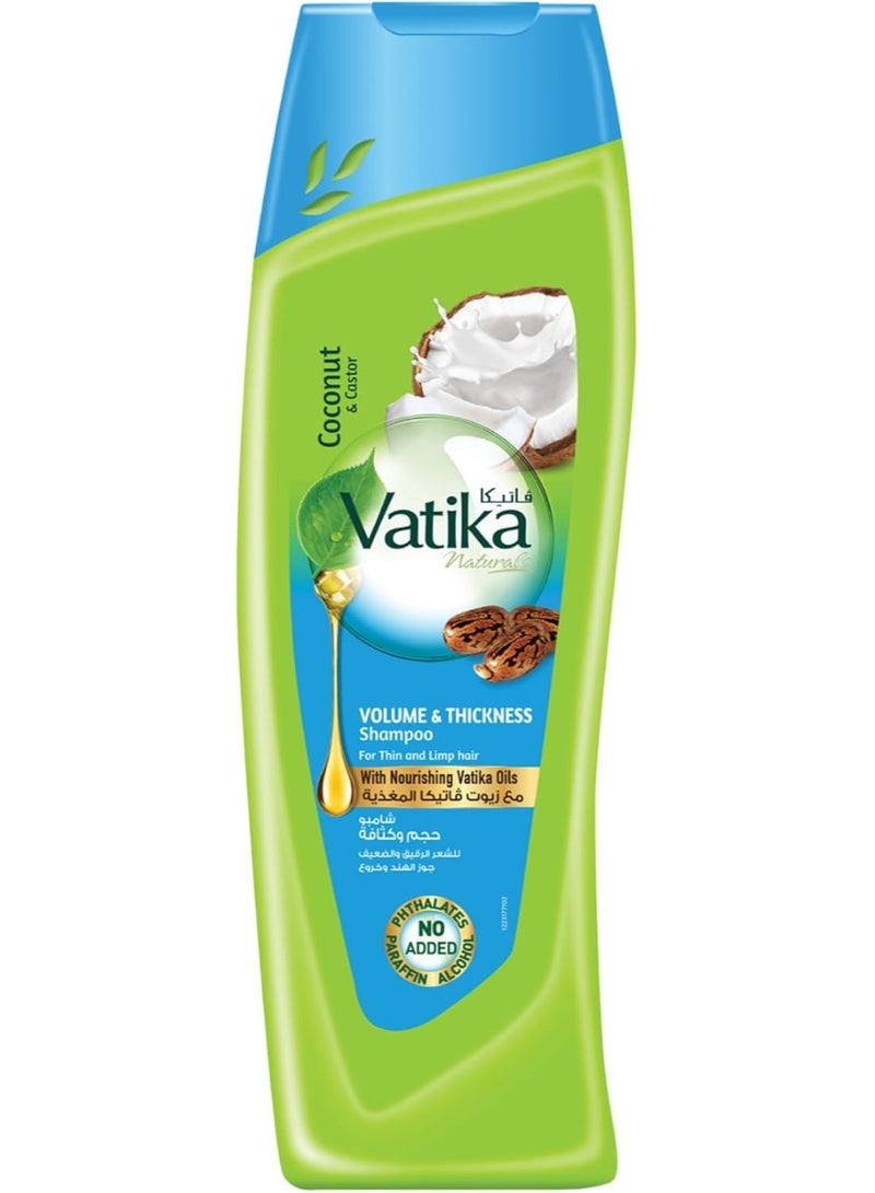 VATIKA Two Pieces of Volume & Thickness Shampoo - 350 ml - Image 2