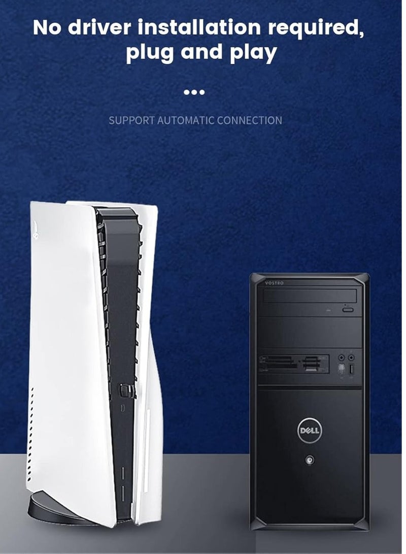 Bluetooth Audio Transmitter for PS5/PS4/Switch/Xbox/PC Bluetooth Adapter Wireless Receiver, BT 5.0 Wireless Audio Transmitter, Low Latency Converter Drive-free Operation for Headset  Speakers - Image 3