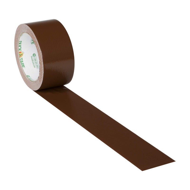 Duck Brand 1304965 Color Duct Tape, Single Roll, Brown, 60 Foot - Image 3
