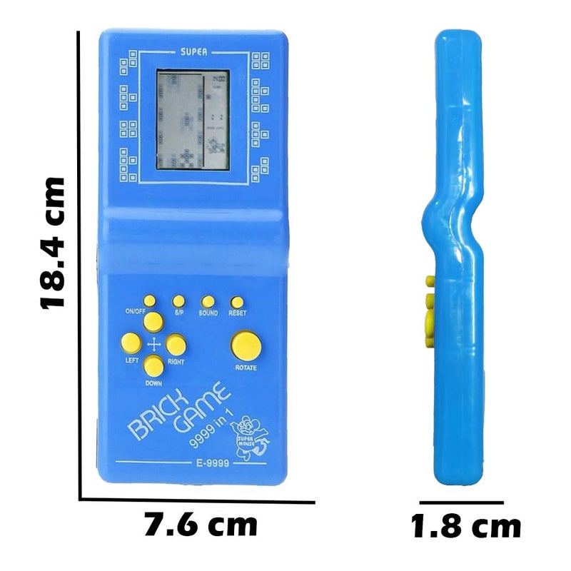 vGRASSP Handheld Portable Indoor and Outdoor Brick Game 9999 in 1 Video Game Compatible for Kids - Colour and Design as per Stock - Image 3