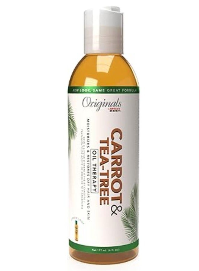 Africa's BEST Orig Carrot Tea-Tree Oil  Therapy 177ml - Image 1