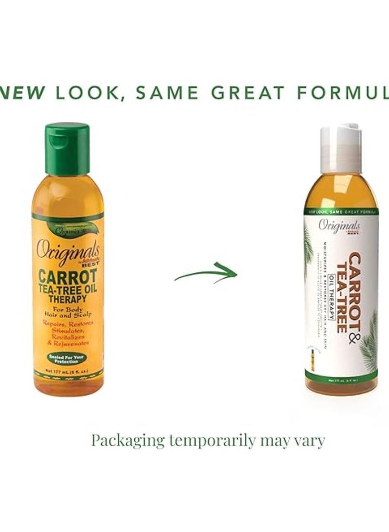 Africa's BEST Orig Carrot Tea-Tree Oil  Therapy 177ml - Image 2