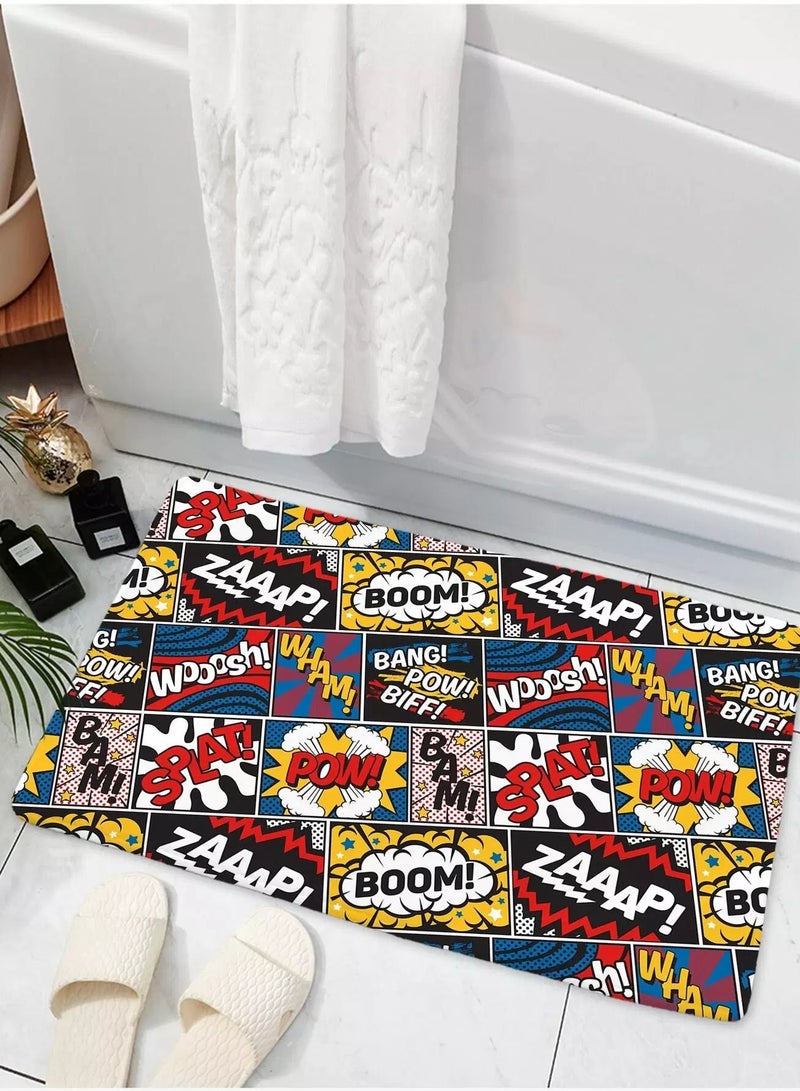 Generic Slogan Graphic Floor Mat  - Image 2