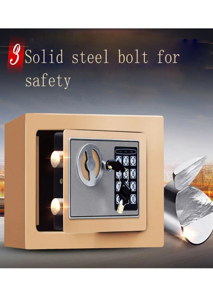 Generic - Digital Electronic Safe Safe Box is suitable for Cash Jewllery Watches Passport Multicolour - Image 1