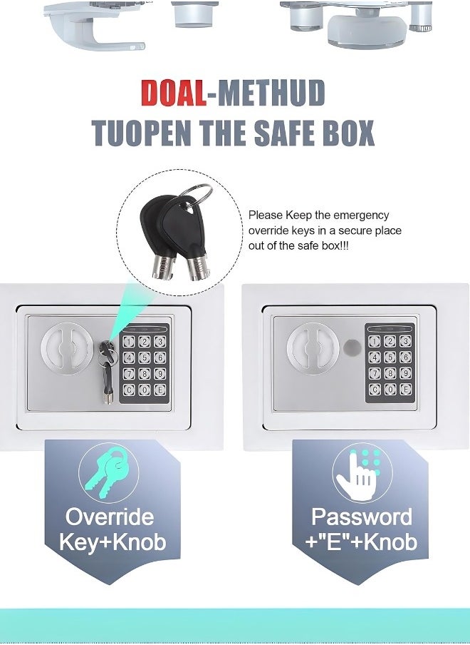 Generic - Digital Electronic Safe Safe Box is suitable for Cash Jewllery Watches Passport Multicolour - Image 1