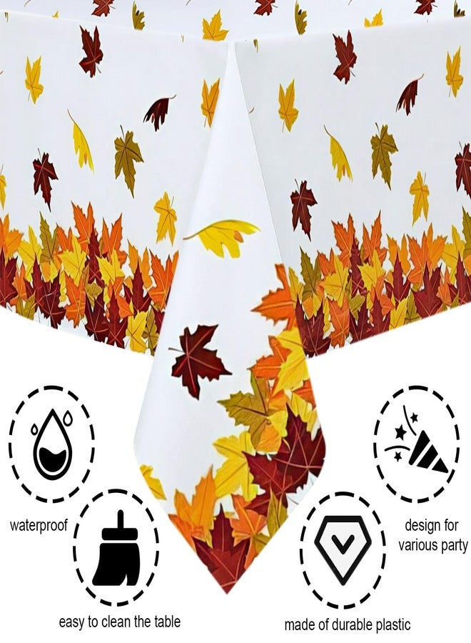 MEHOFOND مجموعة أدوات المائدة للاحتفال بعيد الشكر MEHOFOND 194 قطعة، غطاء طاولة شكر، أطباق، أدوات مائدة لتزيين حفلة عشاء أصدقاء الخريف - Image 4