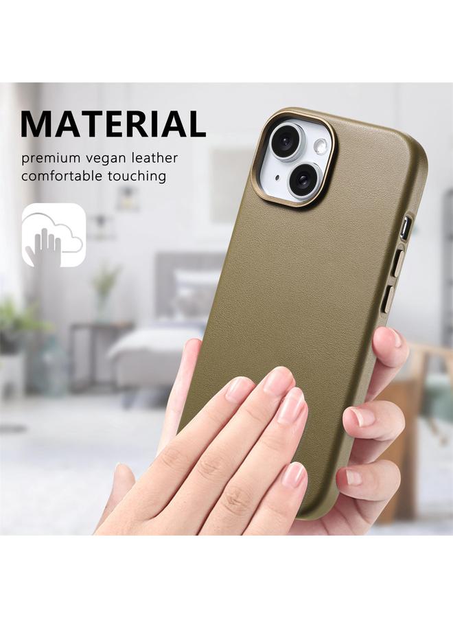 S-TOP Case For iPhone 14 Electroplated Metal Button MagSafe Phone Case - Image 4