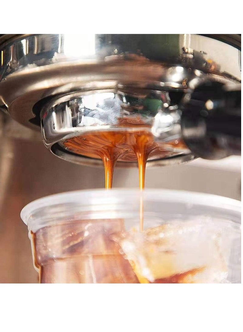 عام تنطبق على ديلونكي القهوة قعر فلتر حامل الفولاذ المقاوم للصدأ سلة فلتر مقبض خشبي - Image 4