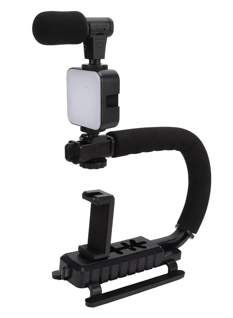 ELTRAZONE Universal Photography Video Handheld Vlog Stand Stabilizer Kit For Phone Camera Video Recording - Image 5