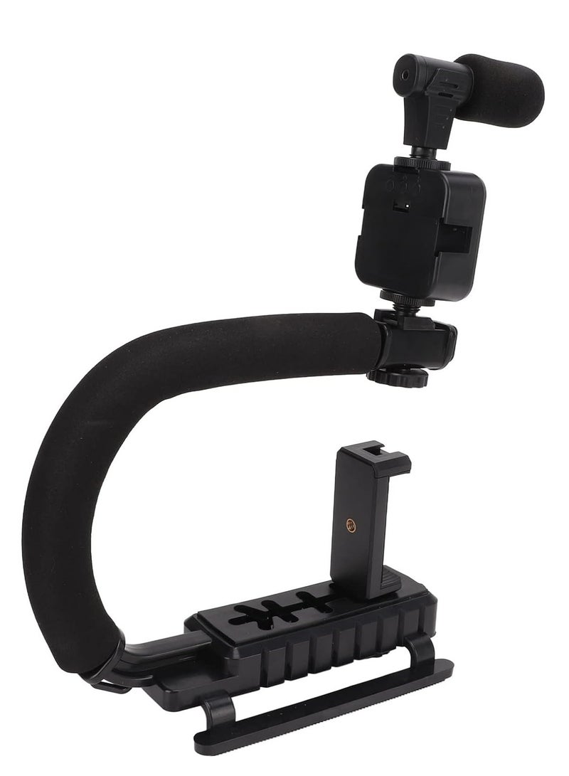 ELTRAZONE Universal Photography Video Handheld Vlog Stand Stabilizer Kit For Phone Camera Video Recording - Image 3