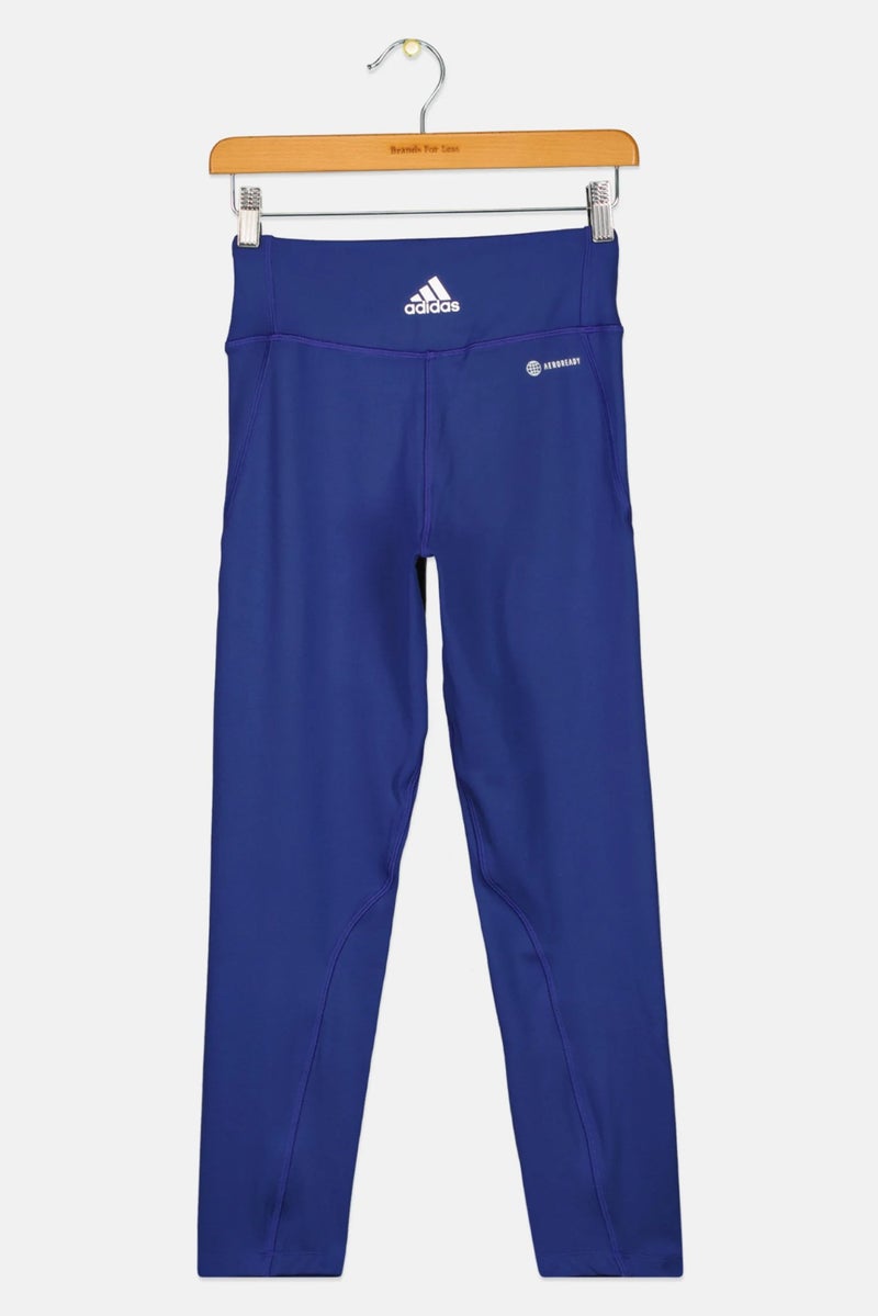 Adidas سراويل تدريب رياضية للفتيات، بنفسجي - Image 3