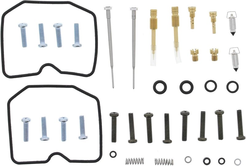 All Balls Racing 26-1644 Carburetor Rebuild Kit for Kawasaki EX250 Ninja 1988-2007 - Image 2