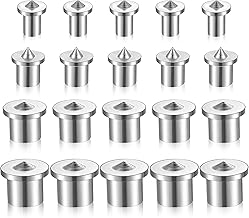 Ferraycle Dowel and Tenon Center Transfer Plugs Doweling Centering Pins Transfer Plugs Drill Hole Tool for Woodworking - Image 1