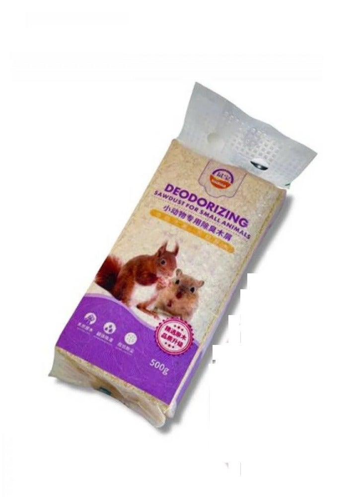 Natural wood shavings for rodents and rabbits 500g - Image 1