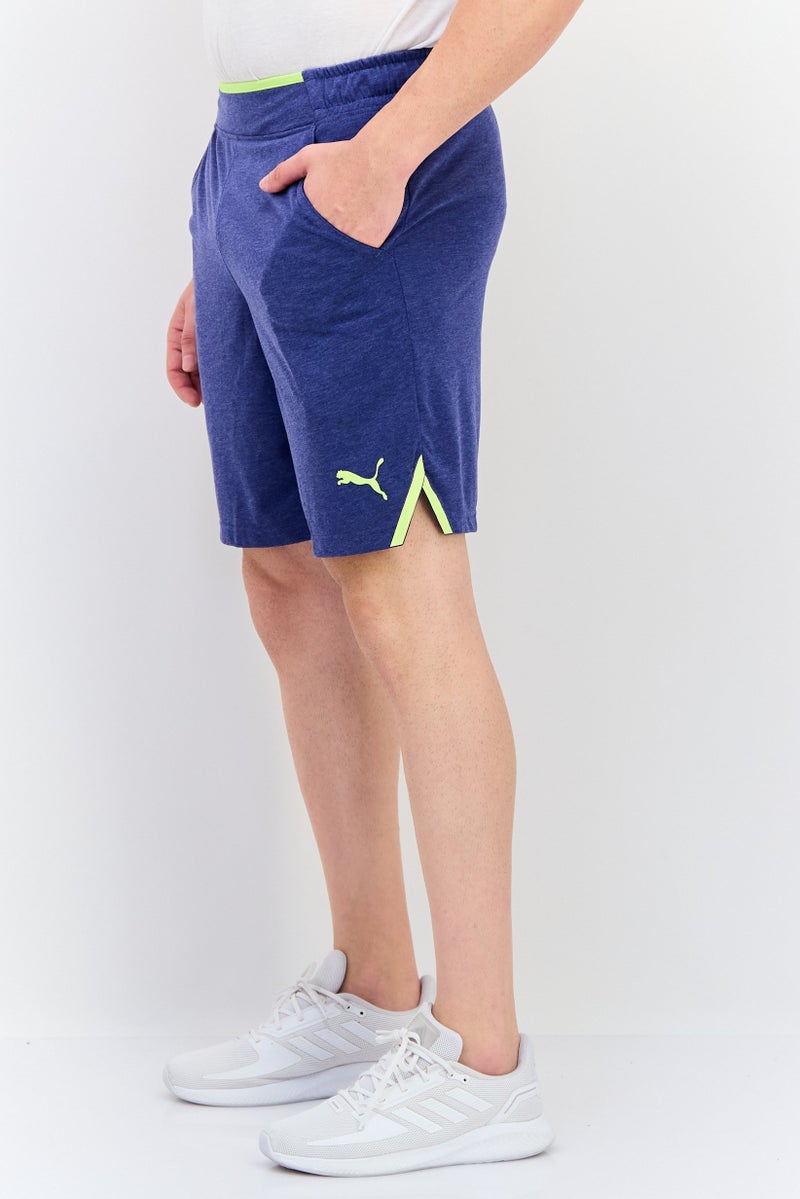 PUMA Men Regular Fit Training Shorts, Blue - Image 4