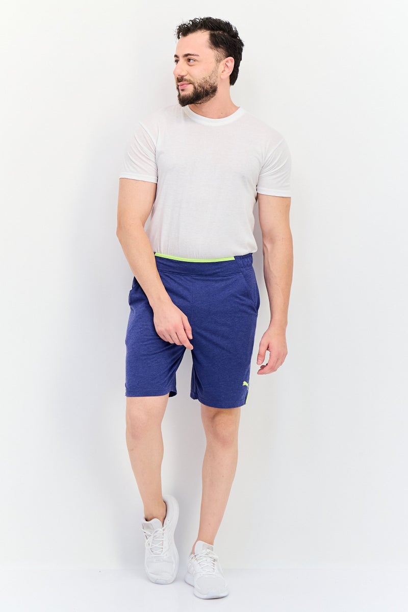 PUMA Men Regular Fit Training Shorts, Blue - Image 4