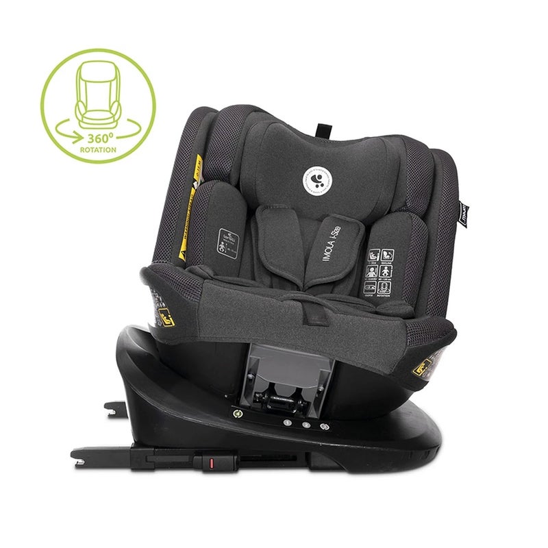 لوريلي مقعد سيارة ايمولا 360 التفاف 40-150 سم - اسود - 1007201 - Image 4