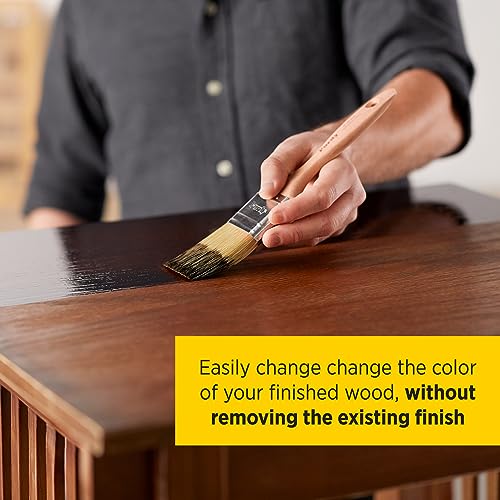 Minwax PolyShades Wood Stain + Polyurethane Finish – Quart, Honey, Satin - Image 4