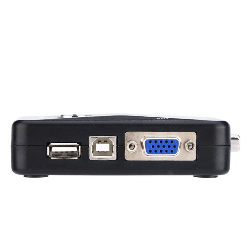 KVM Switch USB 2.0 Shared Port 1920x1440 Widescreen Display - Plug and Play VGA Switcher for Online Games - Image 5
