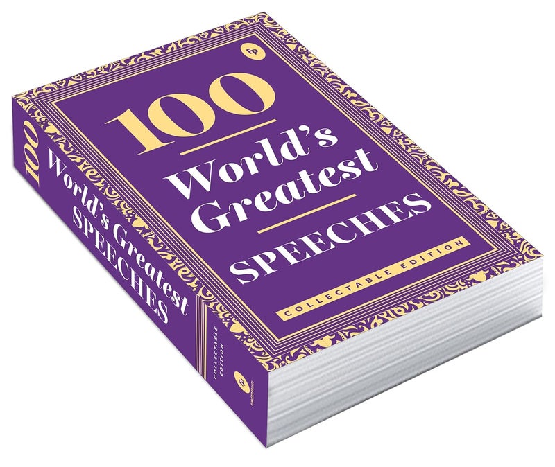 100 World's Greatest Speeches: Collectable Edition Oratory,Inspirational Speeches,Historical Speeches,Collectible Edition,Anthology,Experience the Art of Public Speaking - Image 4