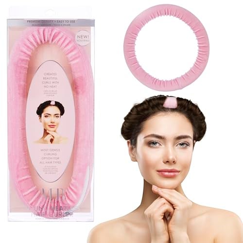 Expressions Curling Band Premium Heatless Curling Headband Effortless NoHeat Curls Waves for All Hair Types Overnight Hair Styling Tool for Women Soft Easy DamageFree Curls - Image 1