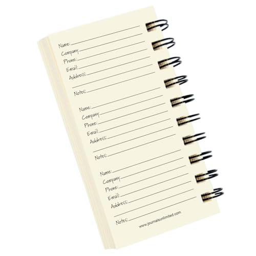 Write it Down series by Journals Unlimited, Guided Journal, Contacts, My Address Book, Mini-Size 3”x5.5”, Blue Hard Cover, Made in USA - Image 5