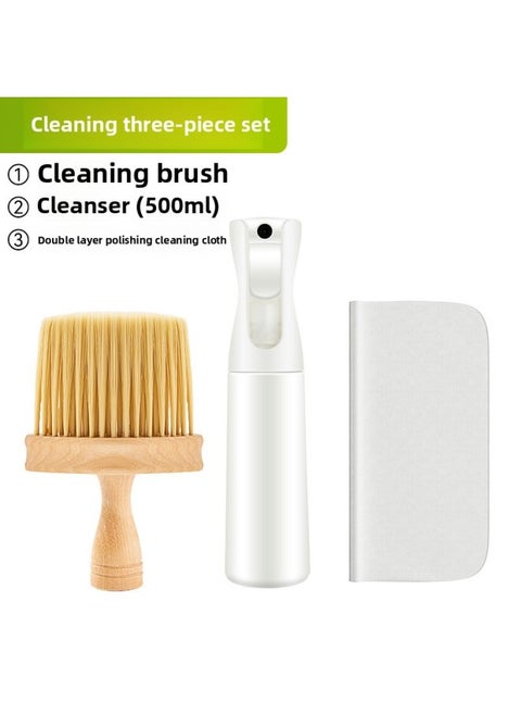 Mobile Phone Screen Cleaner Liquid Crystal Display Cleaning Agent For Camera And Notebook Computer Keyboard And Touchscreen-Color:Cleaning Three-piece Set 500ml