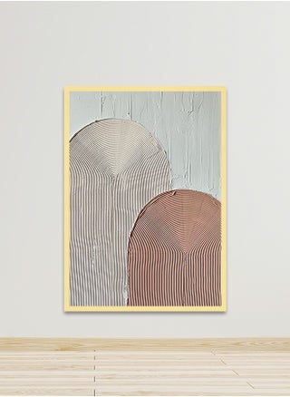 Canvas Wall Art For Wall Decoration Abstract Design With A Hollow Golden Frame Size 120x80cm One Piece - pzsku/ZE1AF15932C5E6EA4672FZ/45/_/1726137845/c6b8838d-76b2-4dd9-b7e3-55a2e826af32