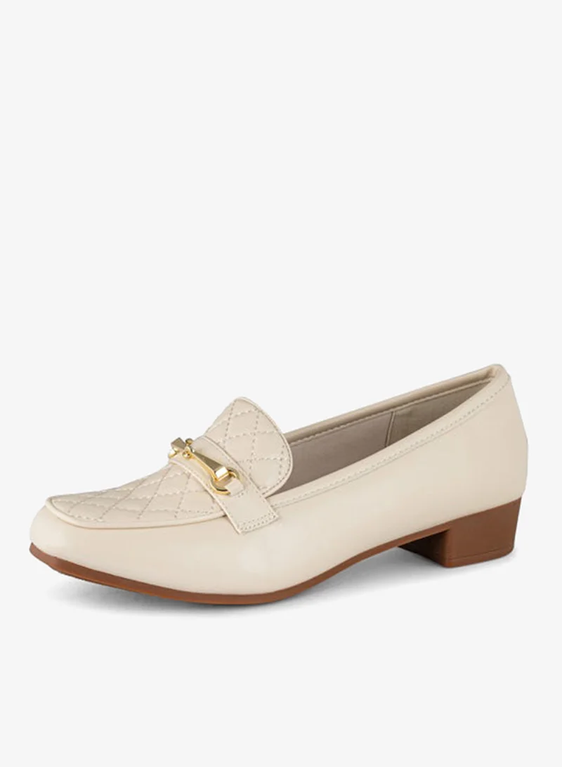 فينتشي أحذية كعب متوسطة نسائية مربعة القدم