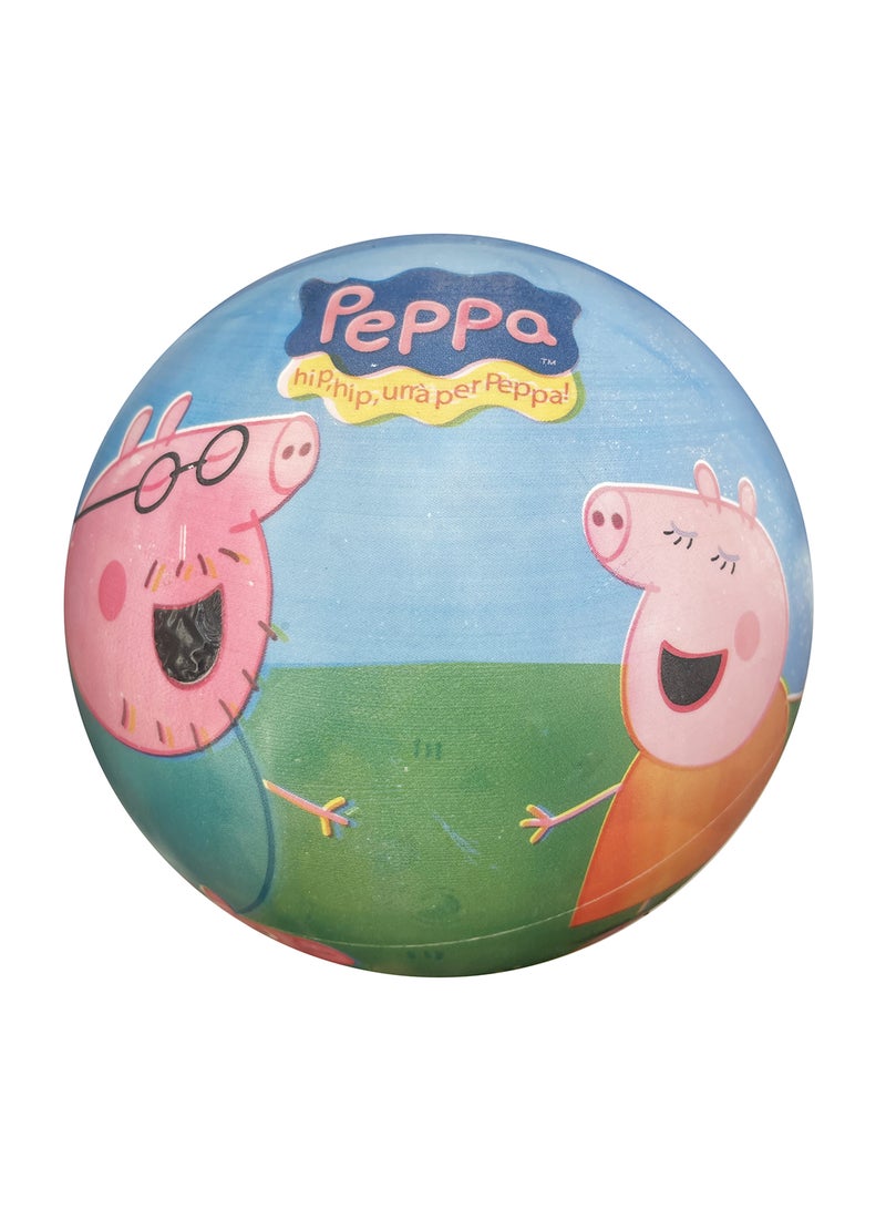 MONDO Bio Ball Peppa Pig 23cm – Soft Play Ball for Kids Indoor & Outdoor Fun - Image 1