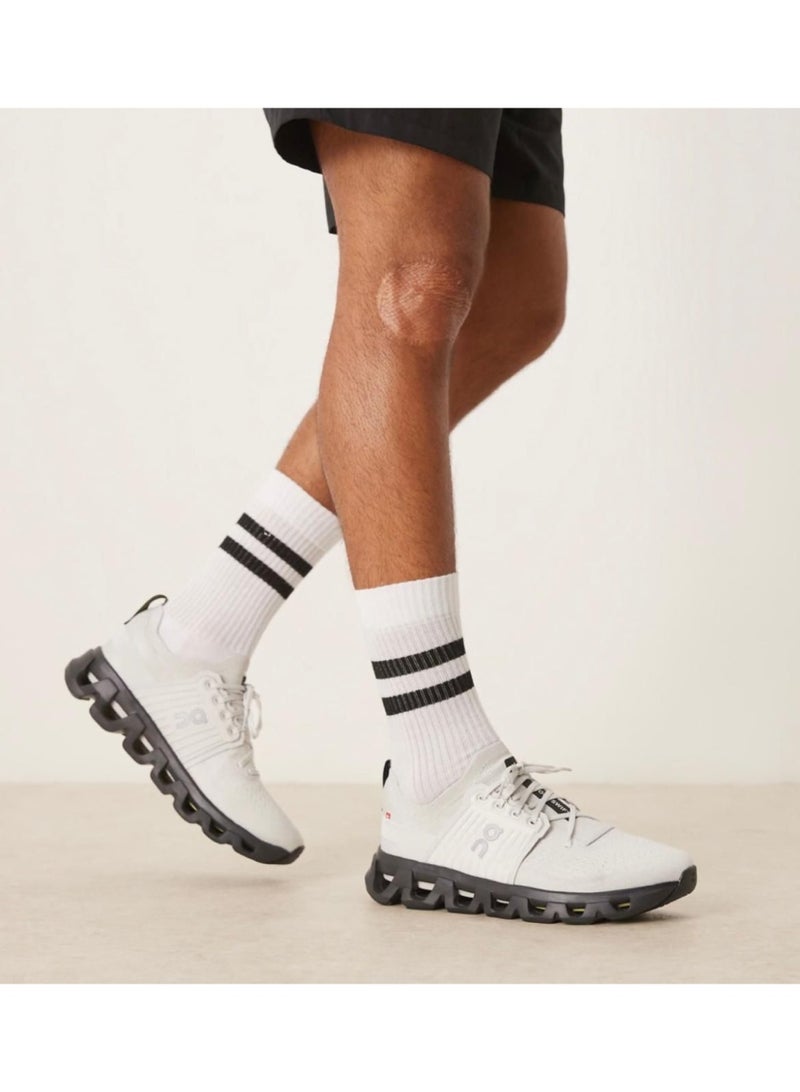 On Running Cloudswift 4 Men's Running Shoes - Wolf Black - Image 2