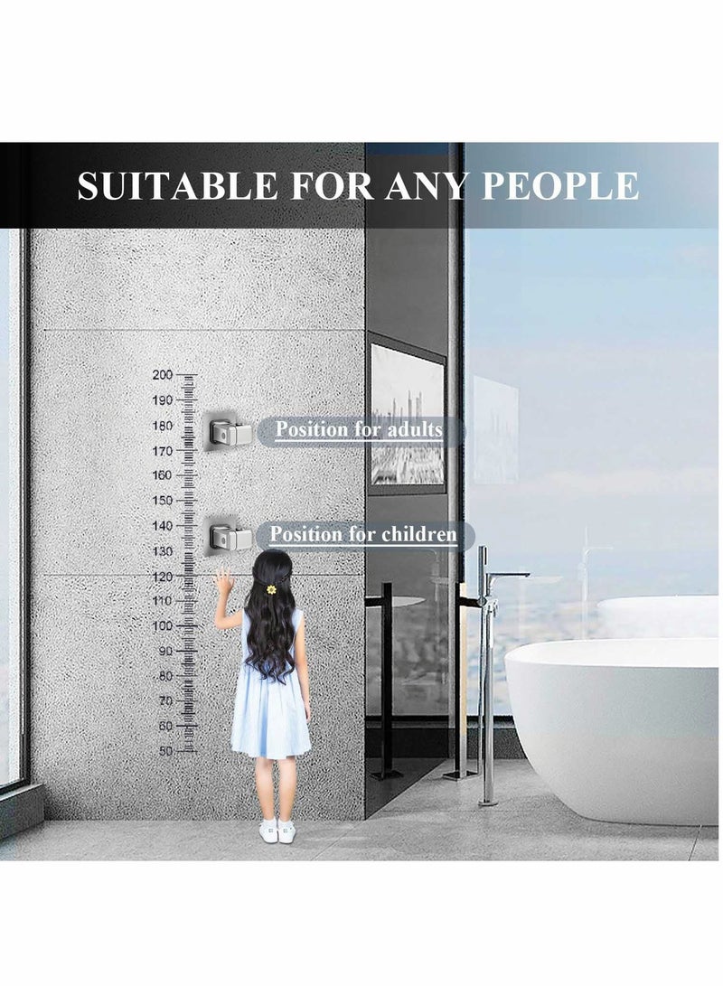 SYOSI Shower Head Holder, No Drilling 360° Adjustable Paste Wall Mount Bracket, Bathroom Accessories Handheld Rain Shower Stand - Image 4