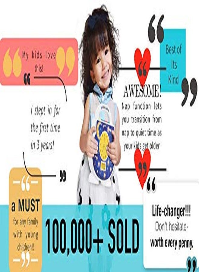 My Tot Clock (All-in-One Toddler Sleep Clock, Alarm Clock, White Noise, Timeout Timer, and Activity Timer - Image 2