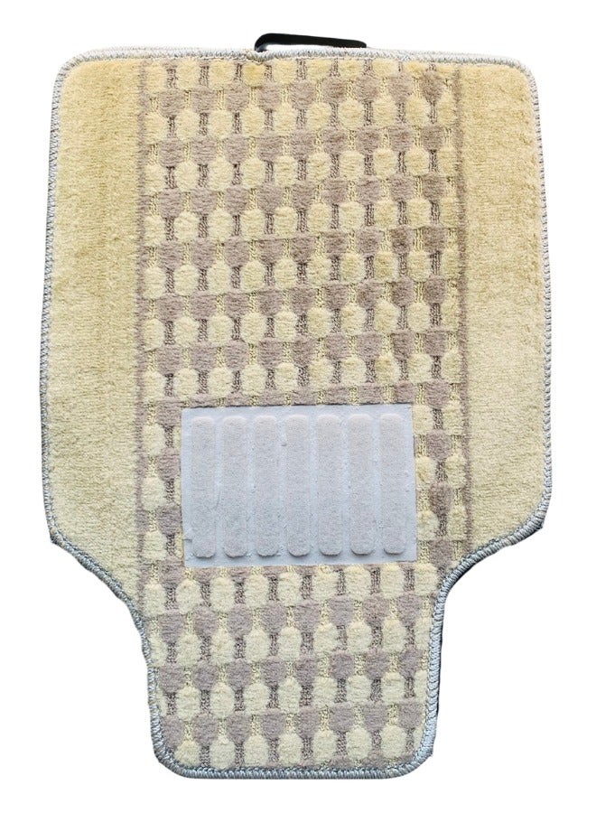 ALLKING Universal Car Mat | Anti Slip Car Floor Mat| Stain Proof| Universal Shape | Easy Installation | Complete Set, Executive Series - Image 3